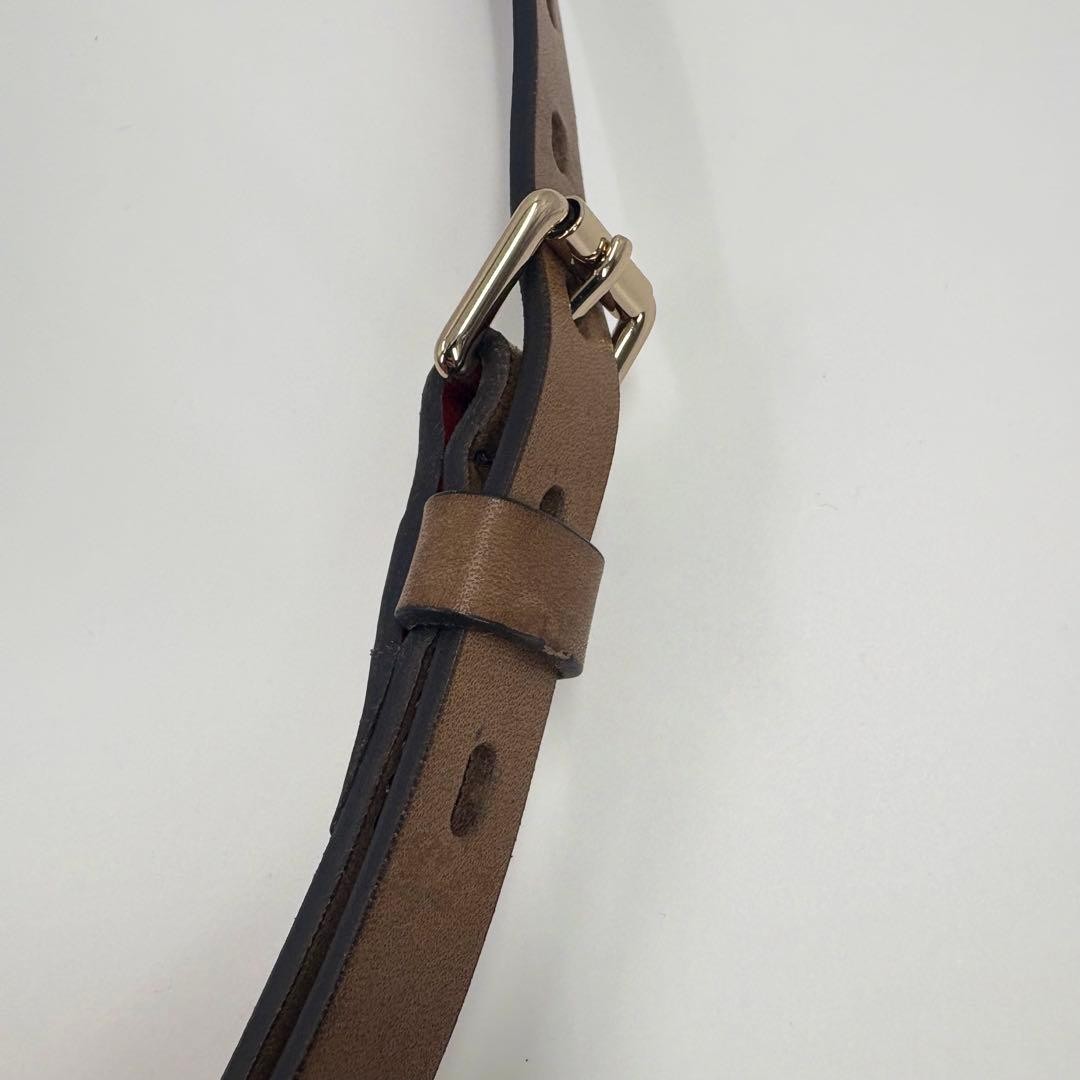 Roberta Pieri Brown Geometric Pattern Shoulder Ba… - image 14