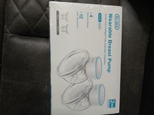 Dr. Isla White Electric Breast Pump, Wearable, 2-Pack, New Sealed