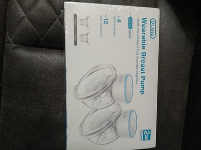 Dr. Isla White Electric Breast Pump, Wearable, 2-Pack, New Sealed