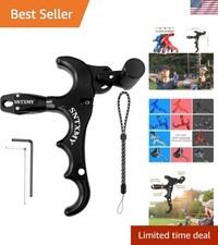 Rilascio Pollice Tiro con l'Arco Avanzato con Meccanismo Rapido - Ideale per Tutti i Livelli di Abilità