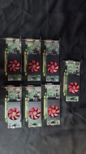 Lot of 7 Dell AMD Radeon R5 240 1GB GDDR3 DVI DP Low Profile Video Card 0F9P1R