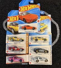 Hot Wheels Mainline Mazda RX-7 Pack - 95 FD Drift, 89 Savanna FC35, 1st Gen FB