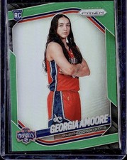 2025 Panini Prizm WNBA #103 Georgia Amoore Green Prizms
