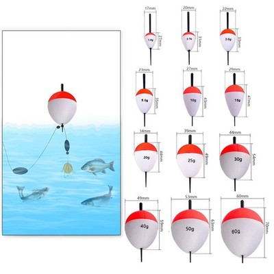 5Pcs Angeln Schwimmt Bojen Bobbers EVA Hohe Auftrieb Schaum Schwimmt für Bass