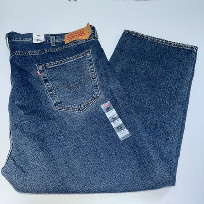 Levi s Men 501 Big & Tall Blue Stretch Jeans Size 48x32 New XX Big E
