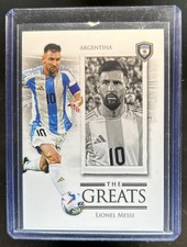 2025 Futera Unique World Football Lionel Messi The Greats #112 Argentina
