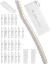 Dermaplane Razor for Face Professional, Facial Razors for Women Men Face with 20