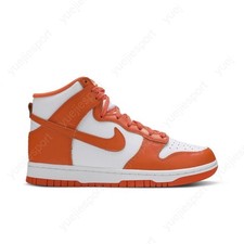 Nike Dunk Low White Orange Blaze W for sale | eBay
