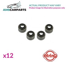 VALVE STEM SEAL SET 173053 ELRING 12PCS NEW OE REPLACEMENT