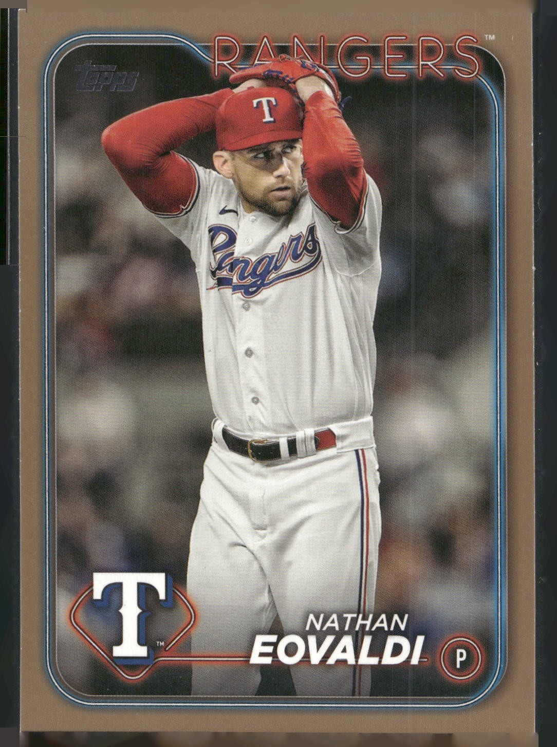 2024 Topps #258 Nathan Eovaldi Gold #/2024