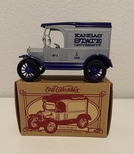 Kansas State University Wildcats KSU Ertl 1913 Ford Model T Delivery Van Bank