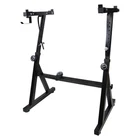 Portable Keyboard Stand Z Shape Adjustable Heavy Duty Key Board Pianos Stander