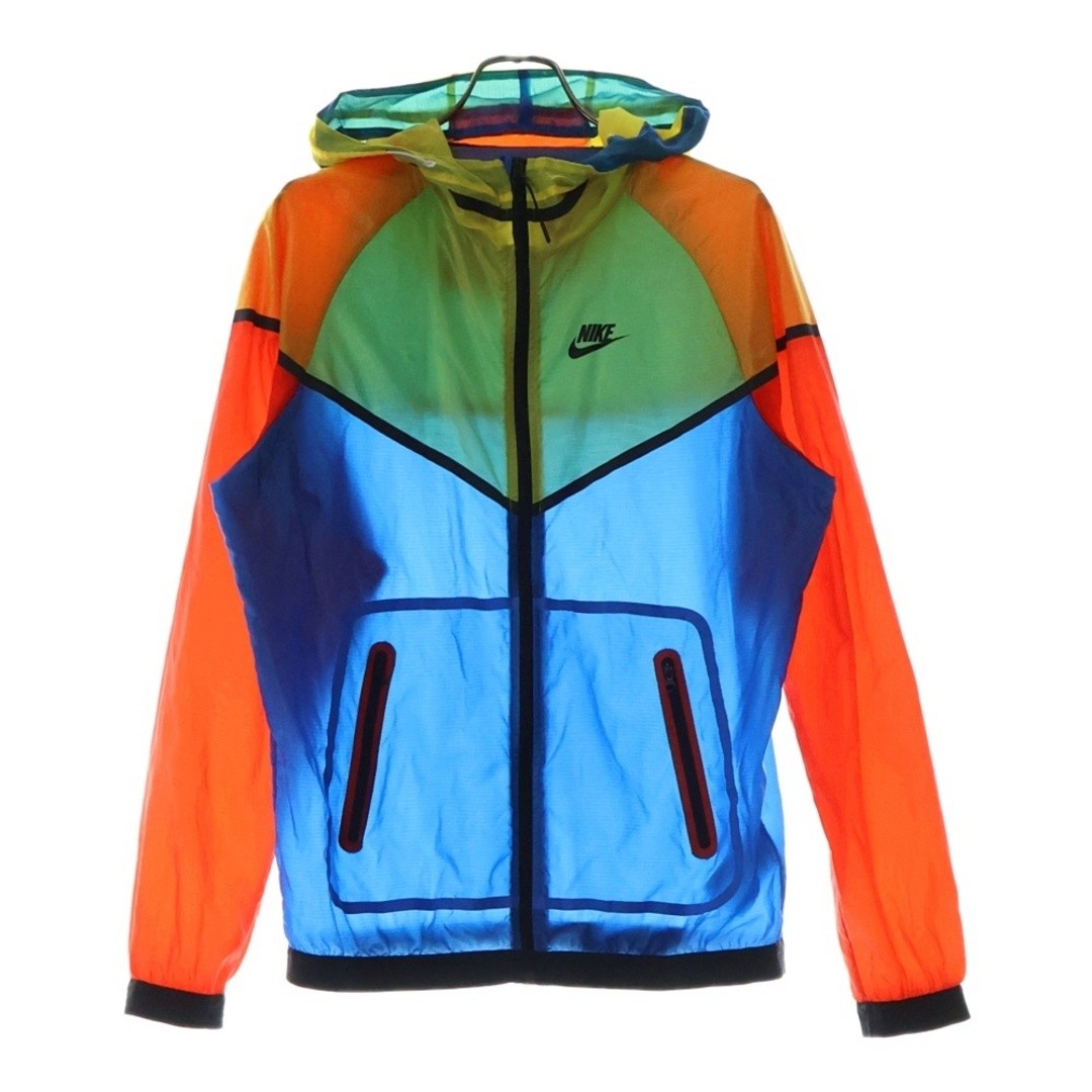 SACAI X NIKE NIKE HYPE WINDRUNNER 585110 720 Giacca nylon zip multicolore usata a5aa3236a17c