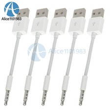 5PCS USB Charger Data Sync Cable Lead For Apple iPod Shuffle 1st 2nd Generation