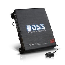 BOSS Audio Systems R1100M Monoblock Car Amplifier - 1100 High Output, Black 