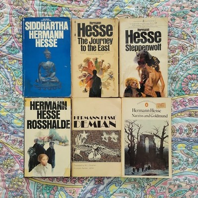 Vintage Hermann Hesse Paperback Book Lot Of 6 The Journey to the East Siddhartha