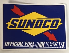 SUNOCO OFFICIAL FUEL OF NASCAR Racing Decal Sticker 6.5” X 4.75”