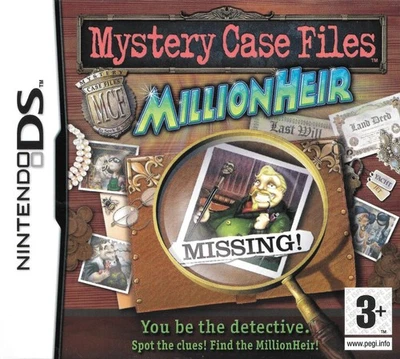 Nintendo DS - Mystery Case Files MillionHeir UK mit OVP - Bild 1 von 4