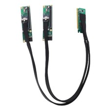 PCIe 4.0 X16 To SFF-8654 X2 Adapter Cable High Performance PCIe 4.0 To SFF- SOLN