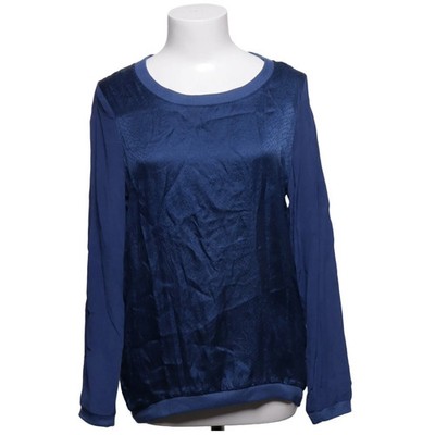 Custommade, Top, Größe: 36, Blau, Baumwolle/Seide, Damen #fRy