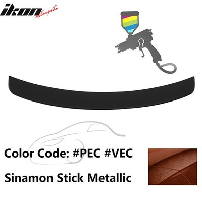 Fits 11-23 Chrysler 300 300C 300S ABS #PEC Sinamon Stick Metallic Trunk Spoiler