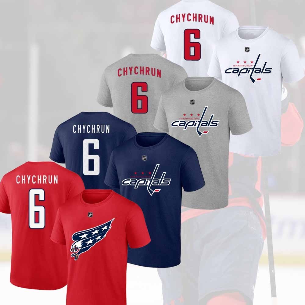 Jakob Chychrun #6 Washington Team Name & Number Player Unisex Gifts For Fans
