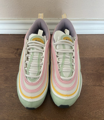 Women's Nike Air Max 97 Multi Pastel Size 7 Shoes Sneakers Athletic DH1594-001