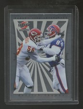 DERRICK THOMAS 1997 Score Reserve Collection Silver Etched Starburst SP 1:3630