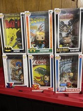 Funko DC Comics Batman, Superman, Aquaman, Wonder Woman, Black Adam 6-Pack