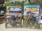 2 Sets 2004 GI Joe Comic 3 Pack Stalker Clutch Abernathy Scarlett Kwinn Snake