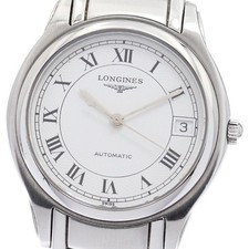 LONGINES L5 660 4 Grand Classic Date Automatic Mens Watch Stainless Steel