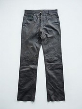 Vintage Wallaby Nubuk Lederjeans Australian Lifestyle 34 Used Biker Look TOP!