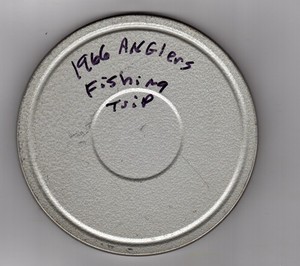 1966 fishing trips - Rhode Island - 8mm film on 7" reel & can