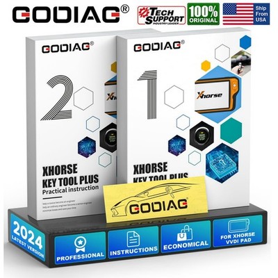 GODIAG Key Tool Plus Practical Instruction Book for Vehicle Maintenance Engineer