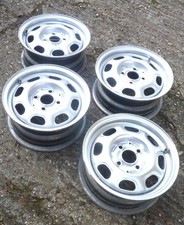 4 x VW Felgen Stahlfelgen 5 1/2J x 13 Zoll ET38 LK 4x100 Polo Golf Jetta Derby