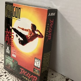 DRAGON THE BRUCE LEE STORY Atari Jaguar new factory sealed 