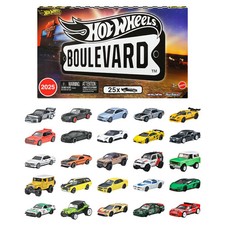 Hot Wheels Boulevard 25 mini set fabbrica auto JFM00 giocattolo Mattel nuovo 2025