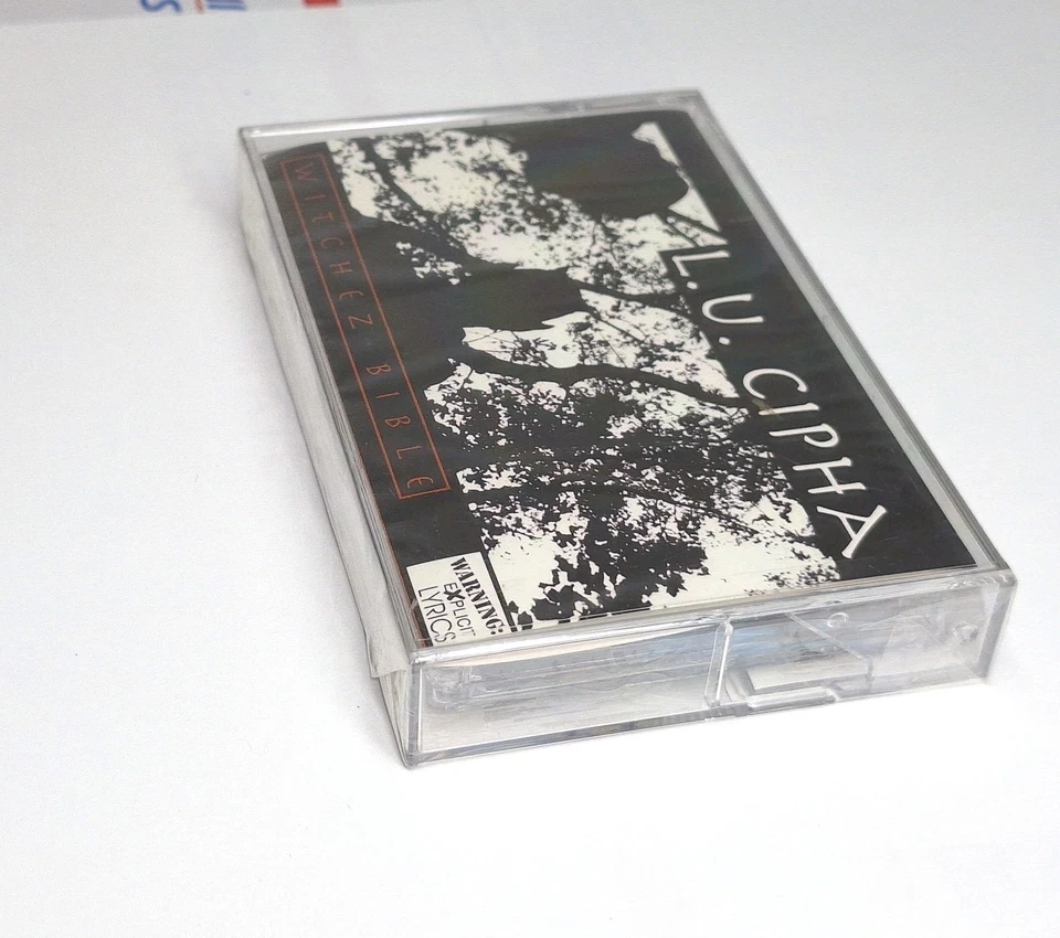 L.U. Cipha Witchez Bible Cassette Sealed NEW 1999 ULTRA RARE Horrorcore Rap - Image 2 of 4