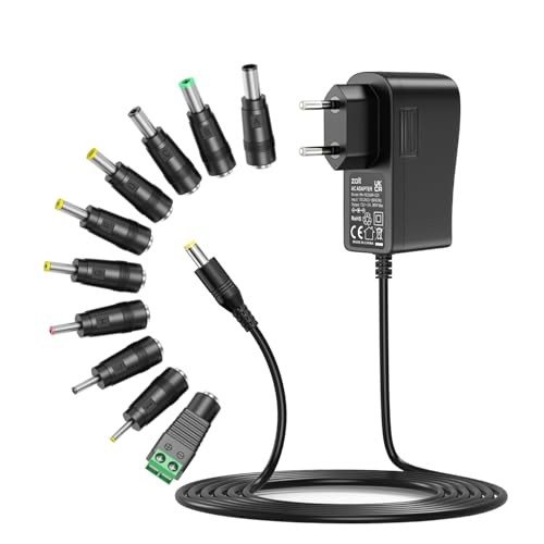 Alimentation universelle 12V 3A 2A 1A Zolt transformateur 36W pour caméra