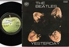 The Beatles - Yesterday | 7" Japan AP-4578