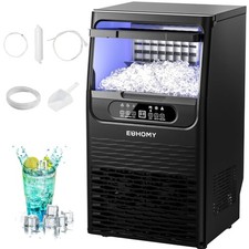 Commercial Ice Maker Machine,85lbs/24H,36 Ice Cubes in 8-12 Mins,Under Counte...