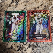 2023 Panini Prizm Za'Darius Smith #199 - Green Scope /75 and Red Shimmer /35 SP