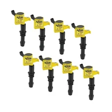 Accel 140033-8 Set of 8 Yellow Supercoil Ignition Coils for 04-08 F-150 Explorer