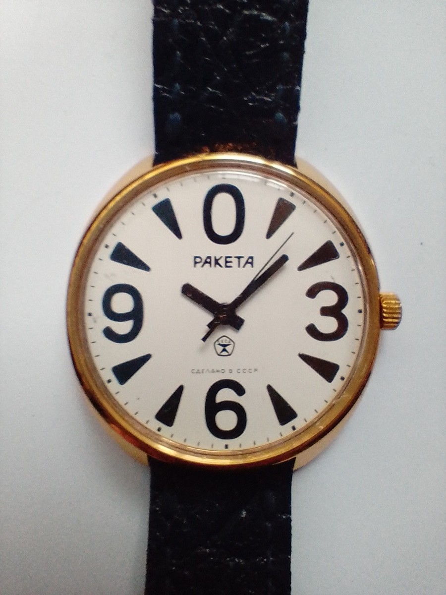 SERVICED RAKETA BIG ZERO 2609.HA USSR Watch Vintage bigzero russia