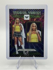 ✳️ 2025 WNBA Donruss - DiJonai Carrington #5 Tunnel Vision Green Fireworks /399