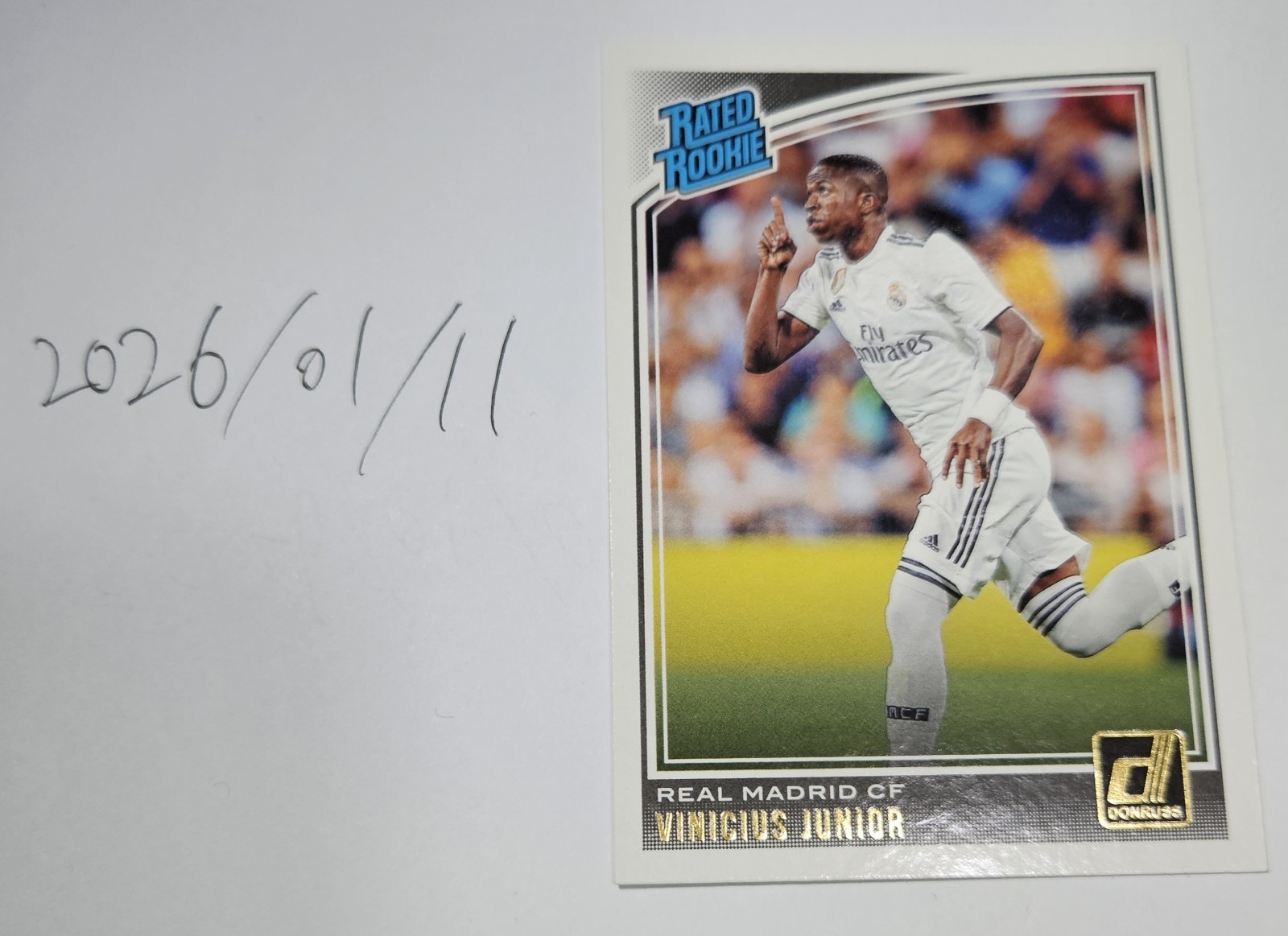2018-19 Panini Donruss - Rated Rookie Vinicius Junior #177 (RC)