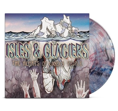 x/500 Mixed Berry Vinyl LP Isles & Glaciers The Hearts of Lonely People New Mint