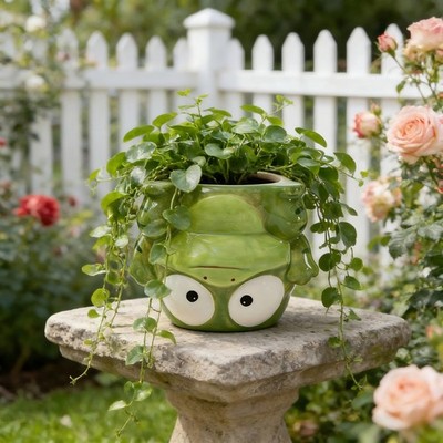 succulent pot amazon Mini Ceramic Pots – Jennifer's Plant Stand main image 0
