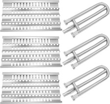 Clivimi 19 Inch Grill Burner Heat Plates Shield for DCS Grills Replacement