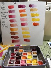 Tin Of 23 Professional Watercolor Paints